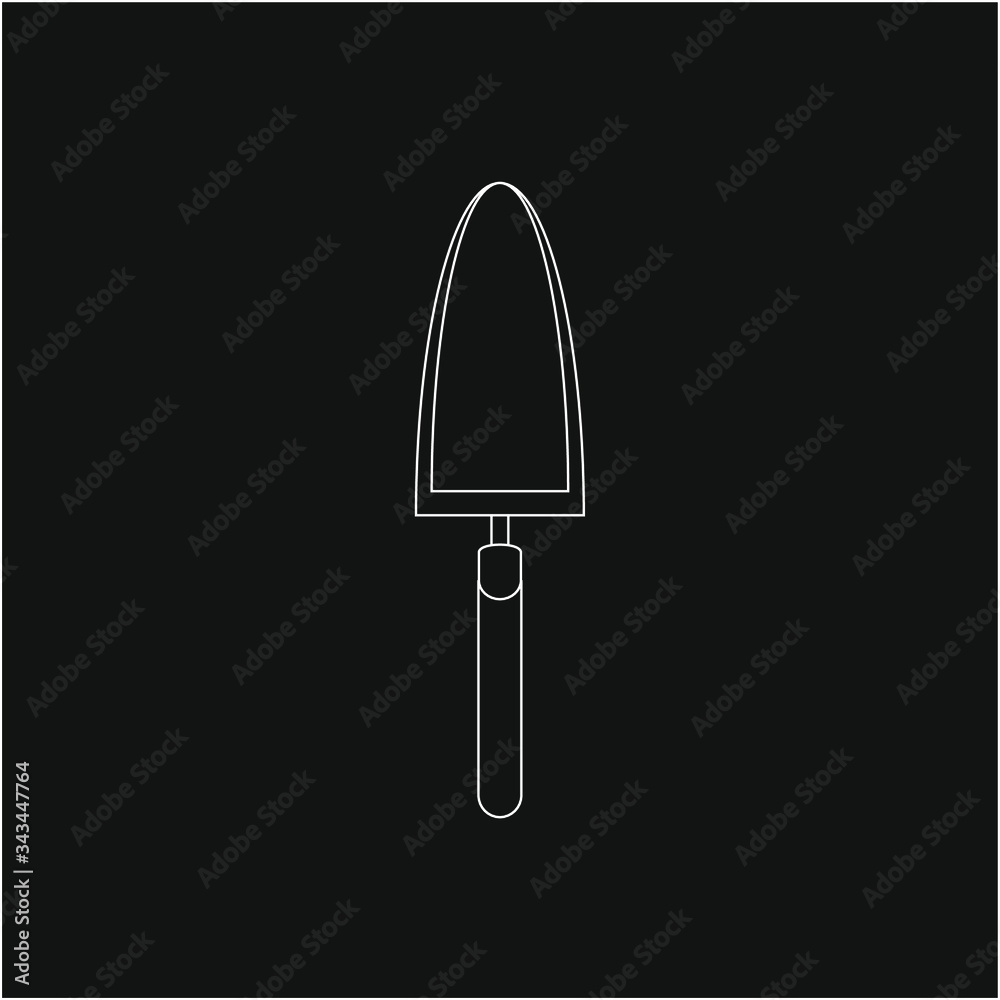 small gardening shovel. illustration for web and mobile design. small gardening shovel. illustration for web and mobile design.