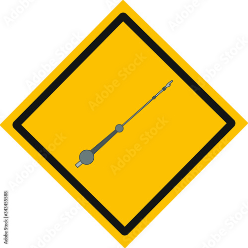 A yad is a Jewish ritual pointer, popularly known as a Torah pointer. illustration for web and mobile design.