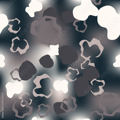 Urban camouflage of various shades of blue,grey and beige colors