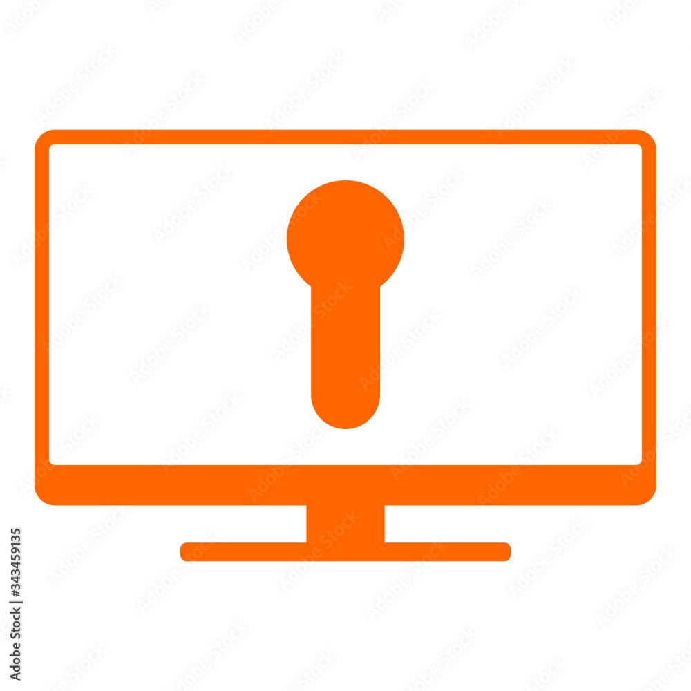 Schloß und Monitor Schloß und Monitor