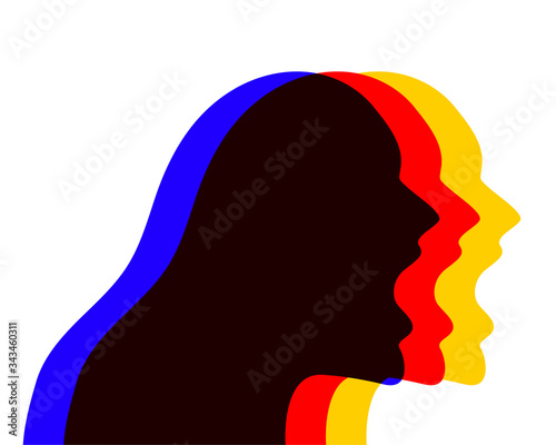 screaming woman in anger