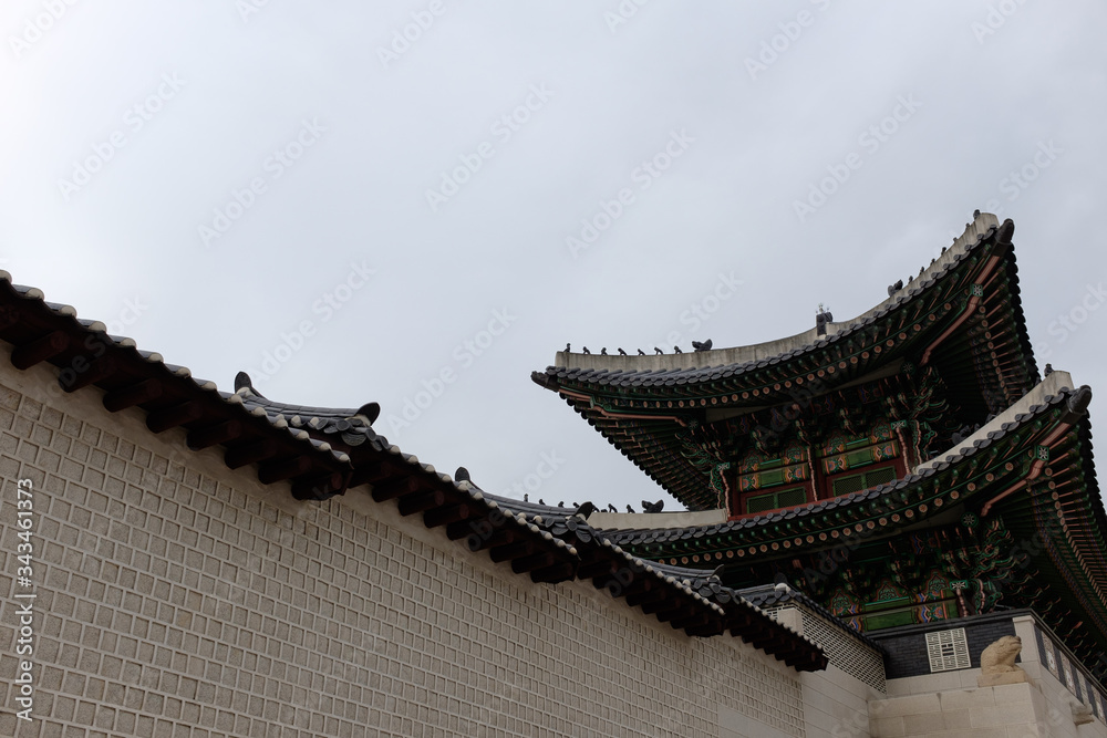 Korean traditional palaces of the past Korean traditional palaces of the past