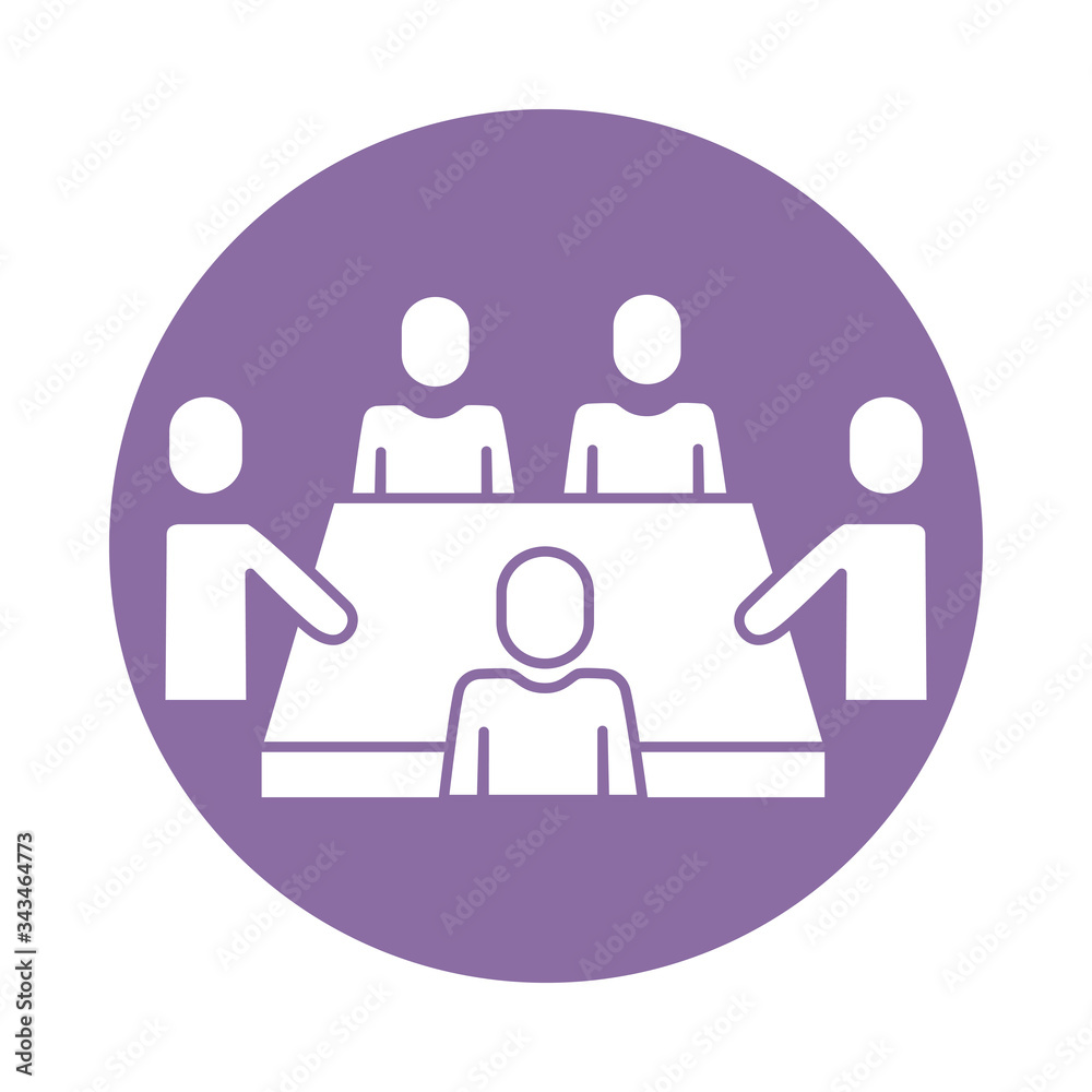 men avatars silhouettes in table block style men avatars silhouettes in table block style