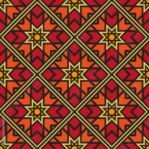 Vector Asian Geometric Pattern