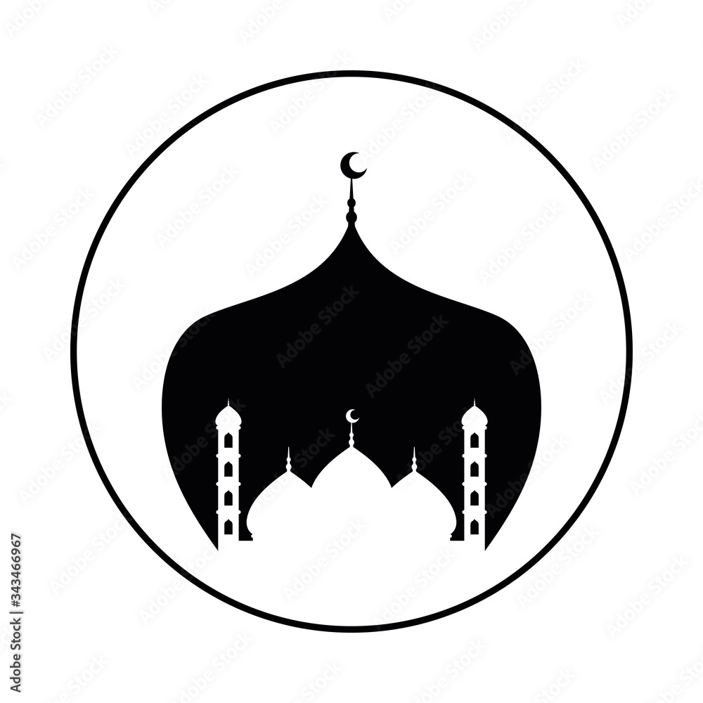 monochrome taj mahal ramadan kareem decoration monochrome taj mahal ramadan kareem decoration