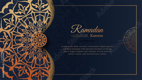 Creative luxury decorative mandala background