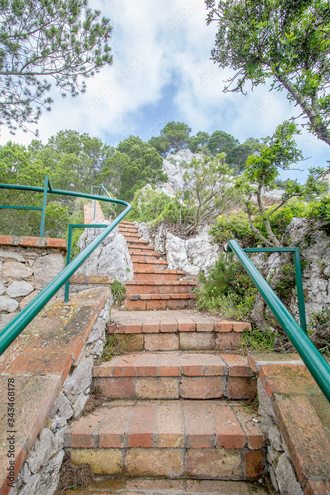 Parco Astarita in Capri, Italien