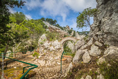 Parco Astarita in Capri, Italien