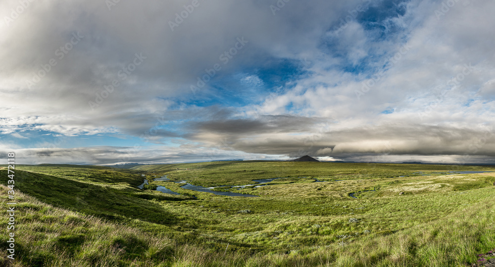 Icelandic scenery in the northern part of the country