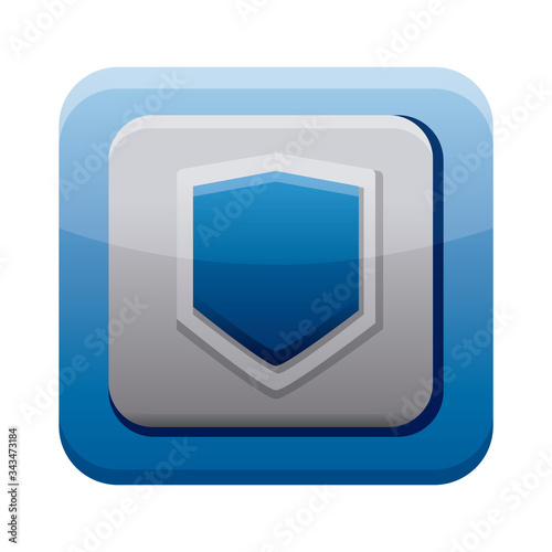 Free Download security app button menu isolated icon - GFXLoad