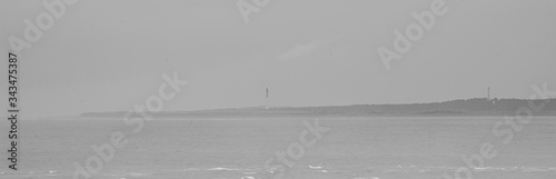 Panorama banc de sable Phare du Cordouan Charente Maritime France