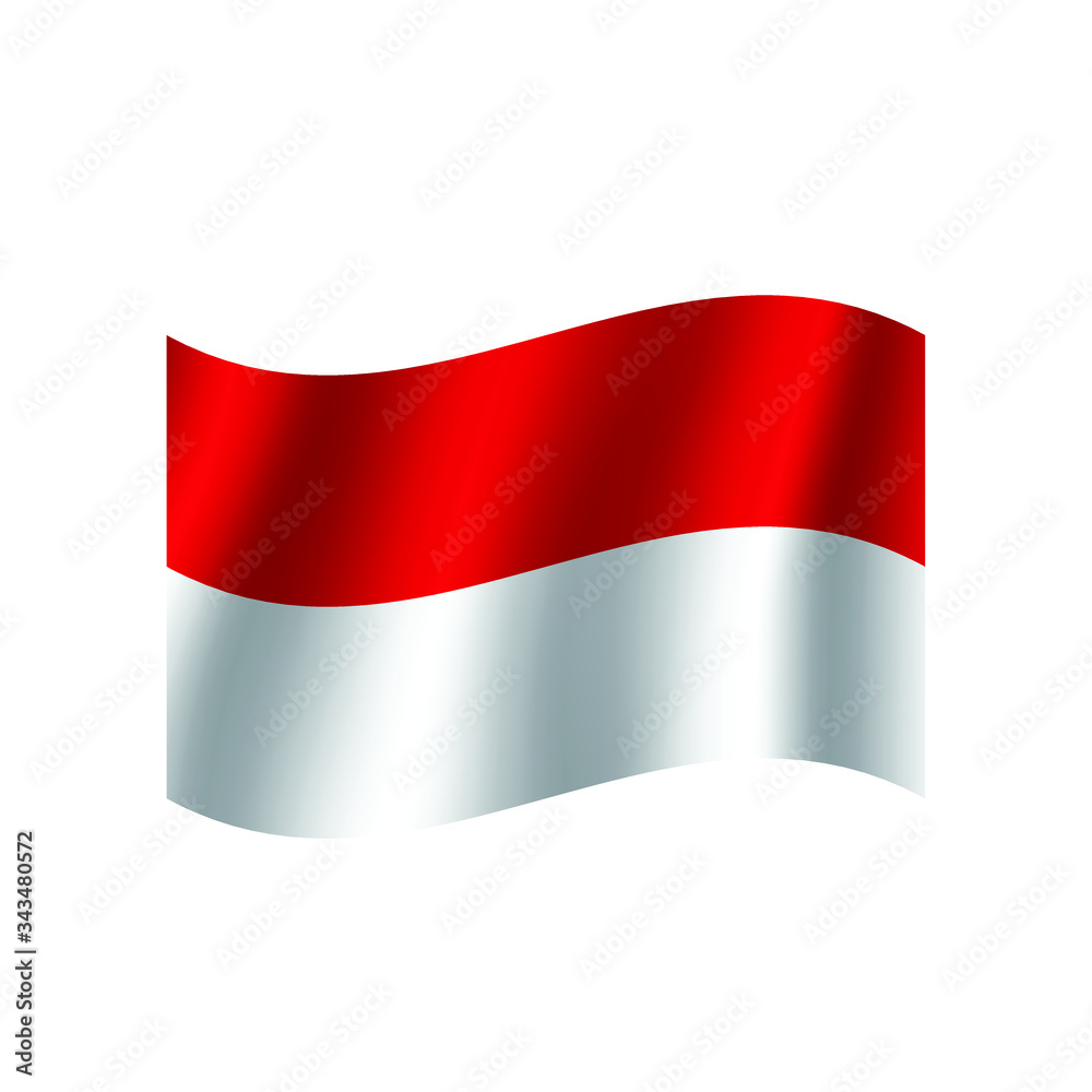 Indonesia flag. Nation vector Indonesia flag Indonesia flag. Nation vector Indonesia flag