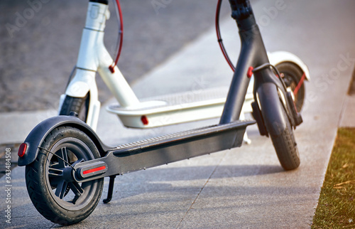 Electric scooter is an economical vehicle for every day.