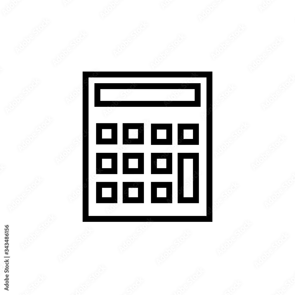 Calculator Icon Design Logo Vector Template Calculator Icon Design Logo Vector Template