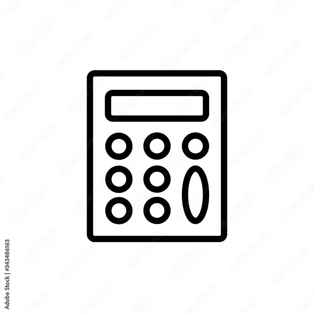 Calculator Icon Design Logo Vector Template Calculator Icon Design Logo Vector Template