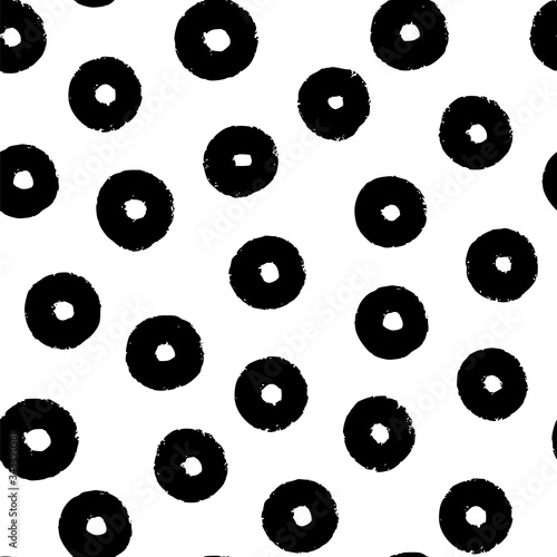 Hand-drawn black and white ...