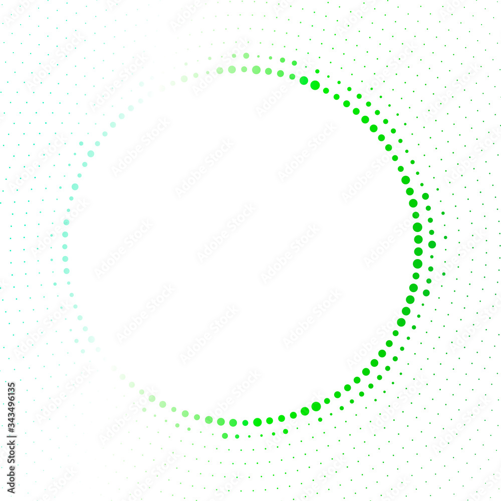 Technology circle with dots. Vector illustration Technology circle with dots. Vector illustration