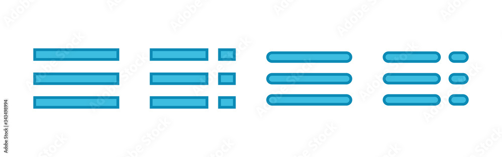 Menu Icons set. web menu icon Menu Icons set. web menu icon