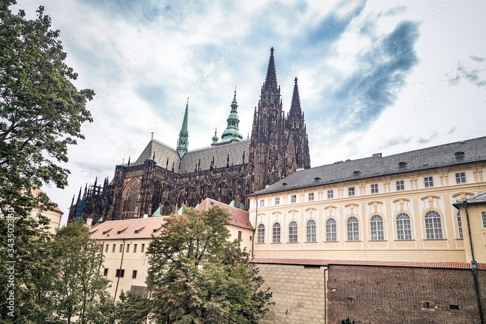 Fototapeta premium St. Vitus Cathedral in Prague