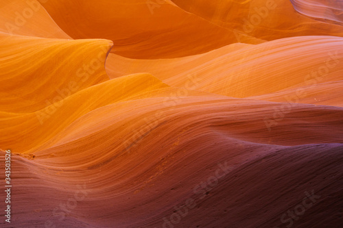 Valokuvatapetti Lower Antelope Canyon (also known as The Corkscrew) on Navajo land east of Page, Arizona, USA