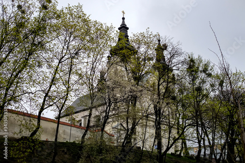 Carmelite Church in Lviv, Ukraine. April 2016