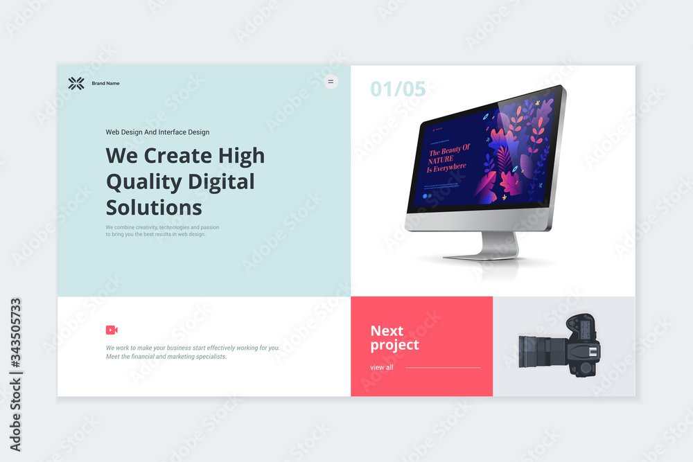 Website template design. Modern vector illustration concept of web page design for website and mobile website development. Easy to edit and customize. Website template design. Modern vector illustration concept of web page design for website and mobile website development. Easy to edit and customize.
