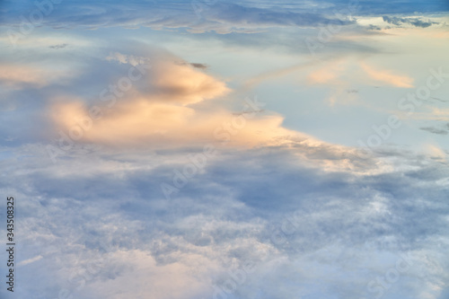 Wolken, Wolkenformation, Hintergrund, Composing, oben, unten, Wolkenlandschaft, Natur, Wetter, Bayern, Stimmung © Dirschl