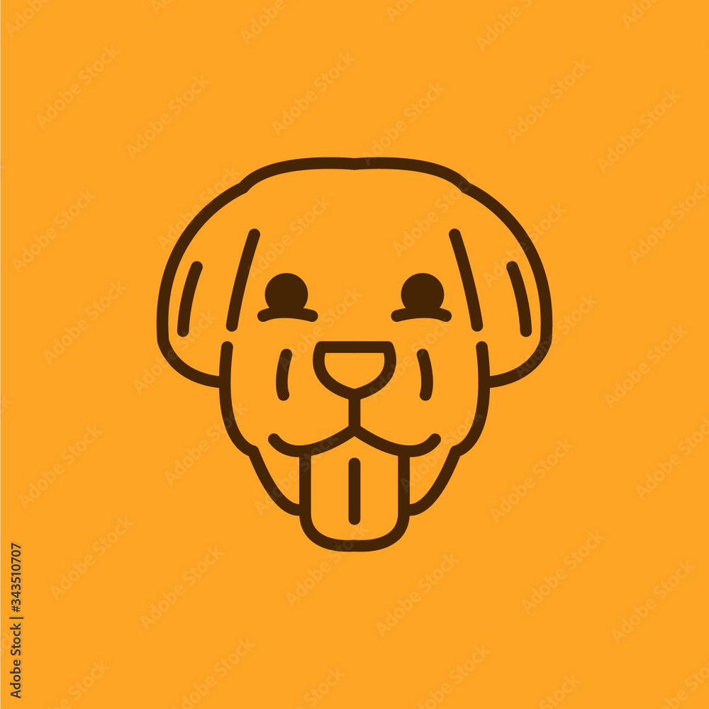 Dog themes logo, icon, mascot and line art design for your company business or every need Dog themes logo, icon, mascot and line art design for your company business or every need