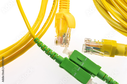 Fiber optic and multipair conductors for extension