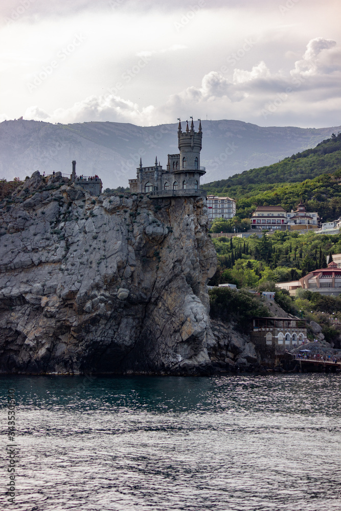 Crimea, Yalta. View of the castle 