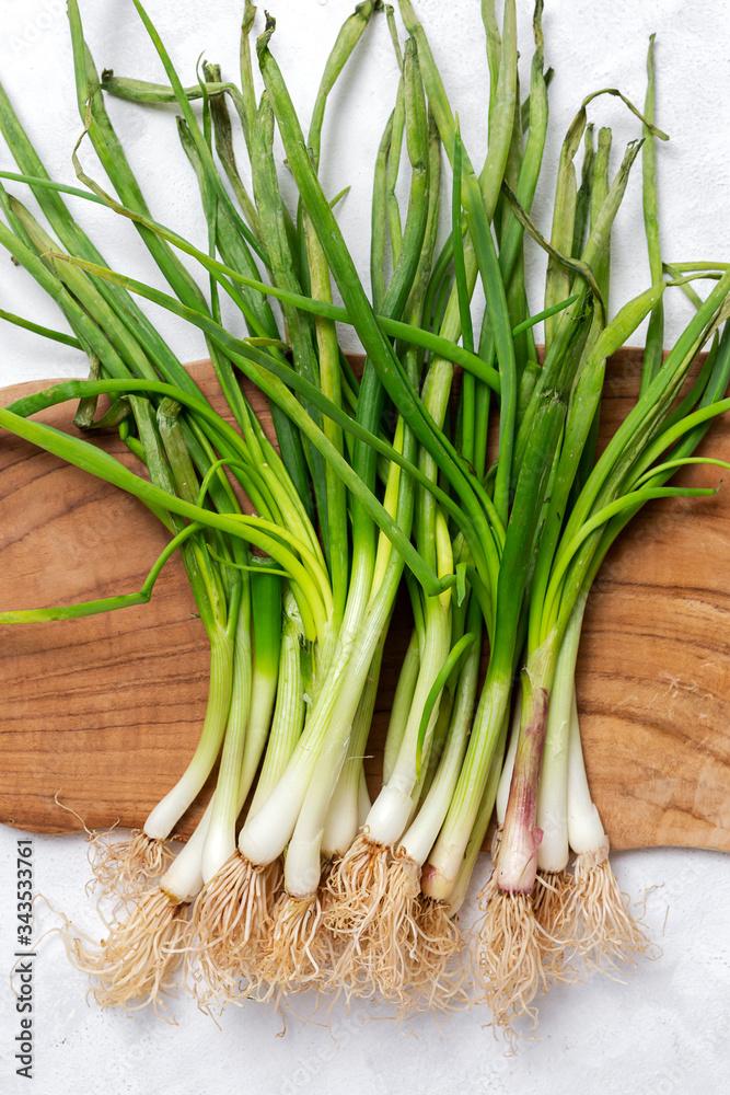 Fresh red and white onions on white background Fresh red and white onions on white background