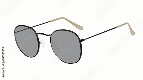 Vector Isolated Illustration of Glasses