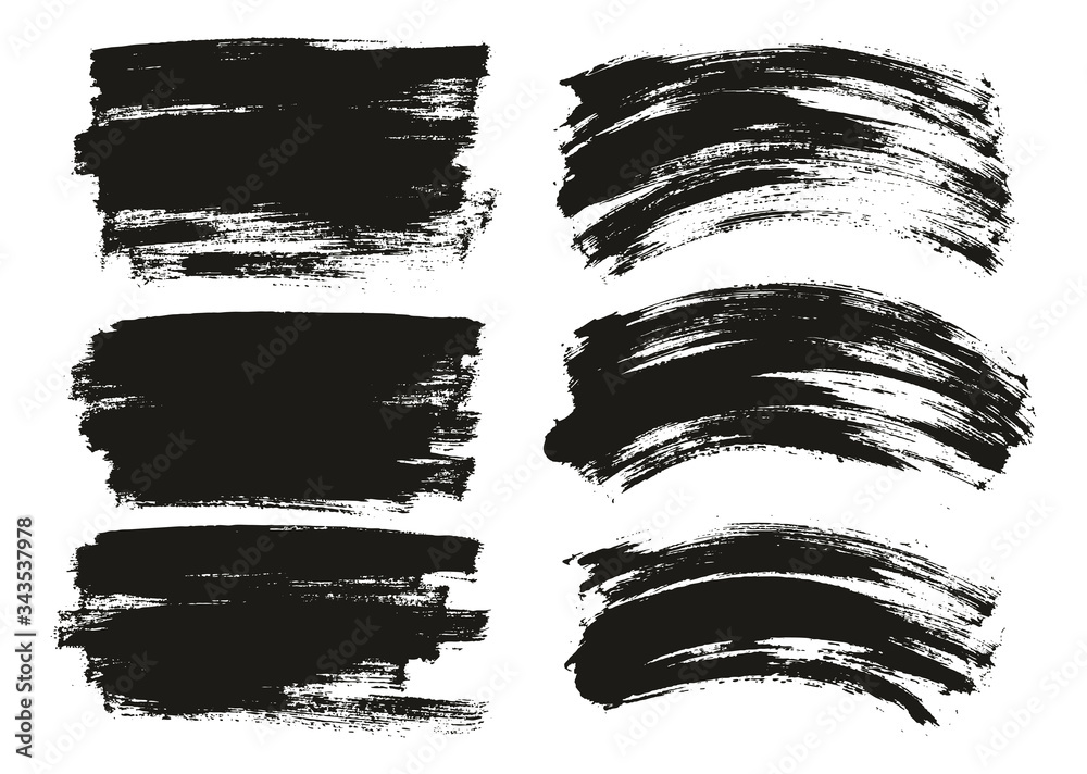 Flat Paint Brush Thin Long & Curved Background Mix High Detail Abstract Vector Background Mix Set Flat Paint Brush Thin Long & Curved Background Mix High Detail Abstract Vector Background Mix Set