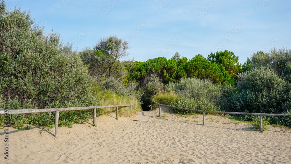 Obraz premium Eraclea Mare Beach