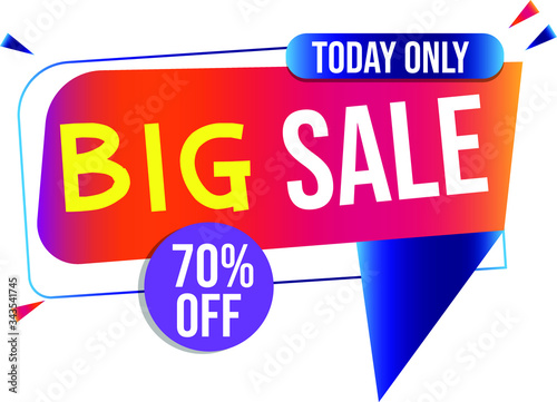 big sale special offer.super sale banner template design. end of season special offer banner. vector illustration. vector typography banner design concept.