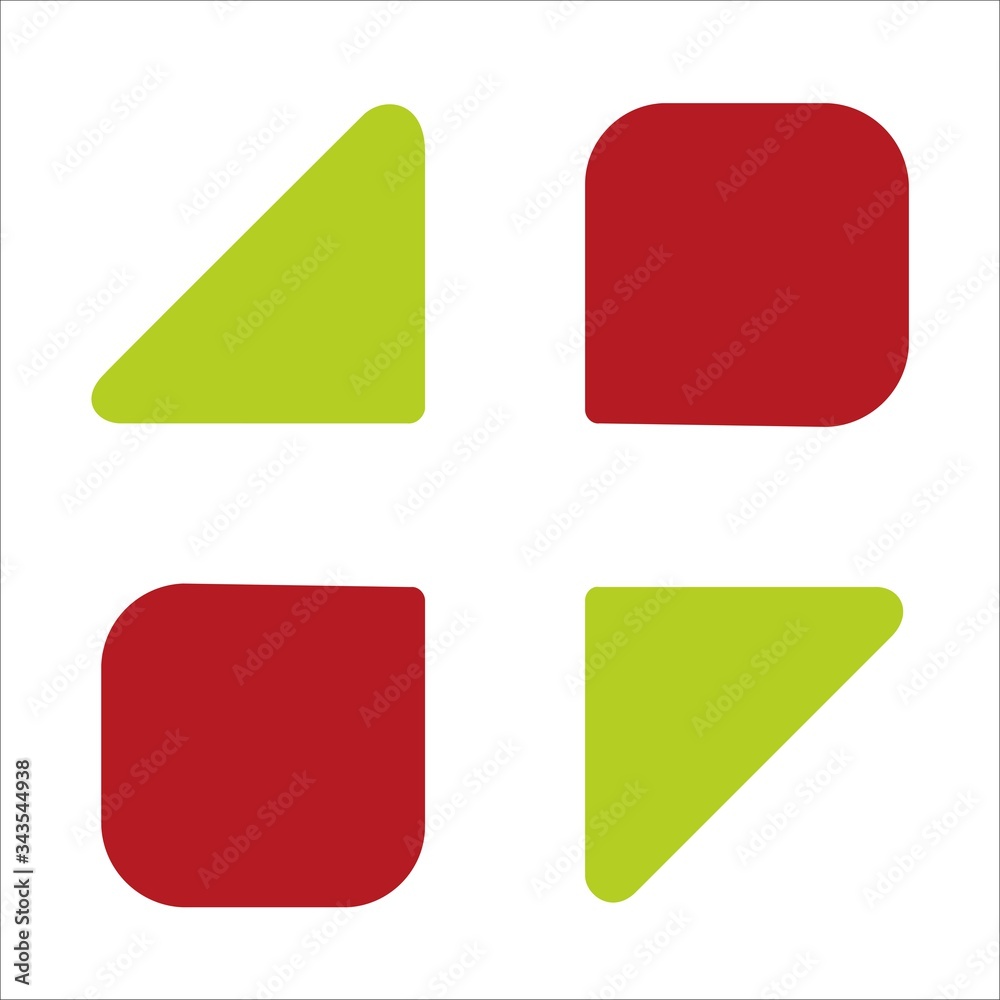 Abstract plus logo design template. Abstract plus logo design template.