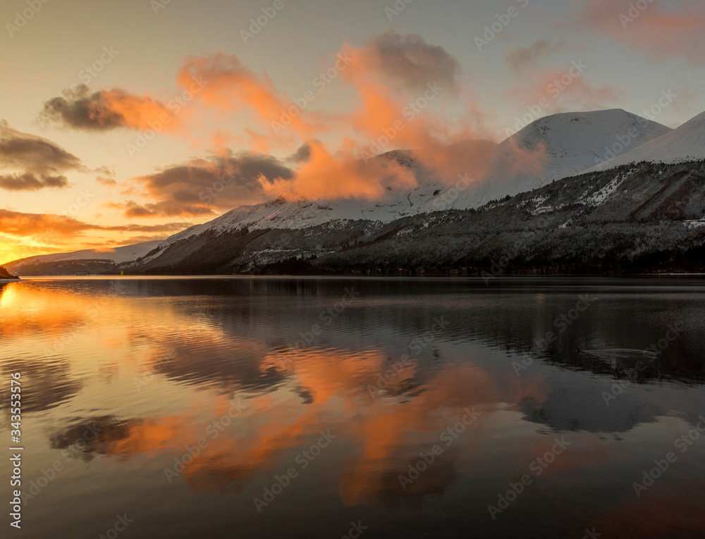 Loch Lochy Sunset