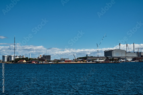 Industrial area in Copenhagen
