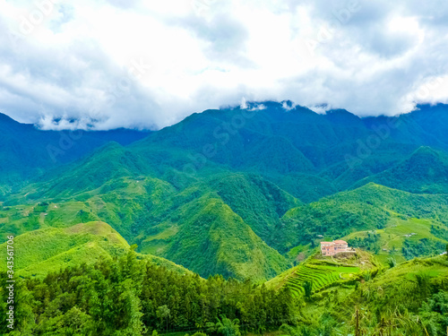 Sapa (Chapa) village in north mountains of Vietnam, Lào Cai, Vietnam