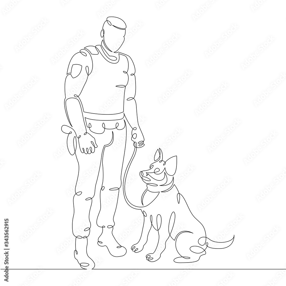 what do dog handlers do in the police