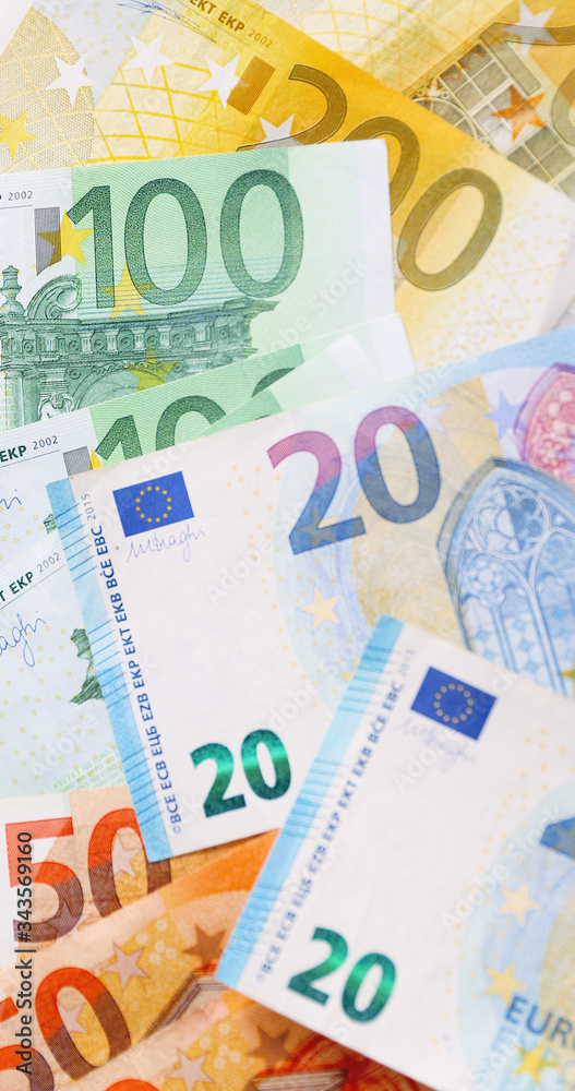 Euro Money. Euro cash background. Euro Money Banknotes Euro Money. Euro cash background. Euro Money Banknotes