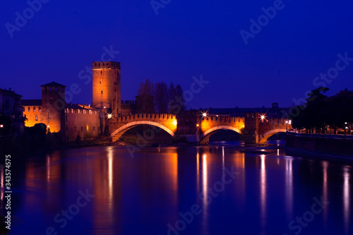 Castelvecchio Verona bridge Landscape