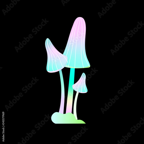 psilocybin holographic mushrooms