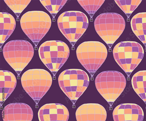 Seamless repeating pattern of aerostat
