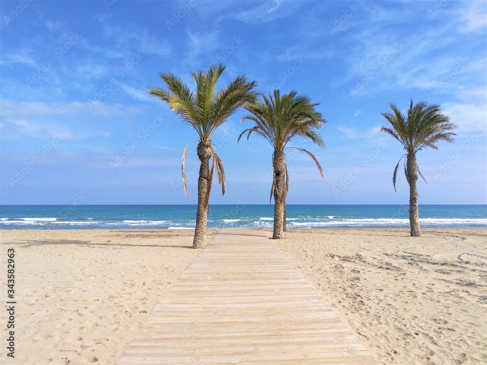 Obraz premium empty beach