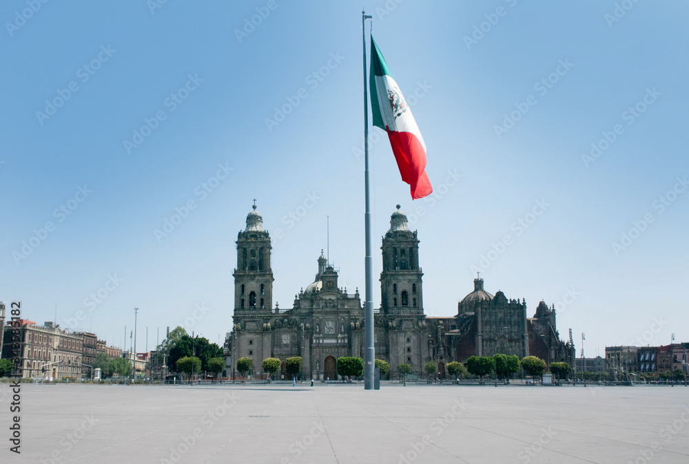 Fototapeta premium Covid19 en México City