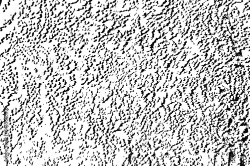 The grunge texture of an unevenly filled surface with spots, dirt, and grit. Abstract background. Vector illustration. Overlay template.