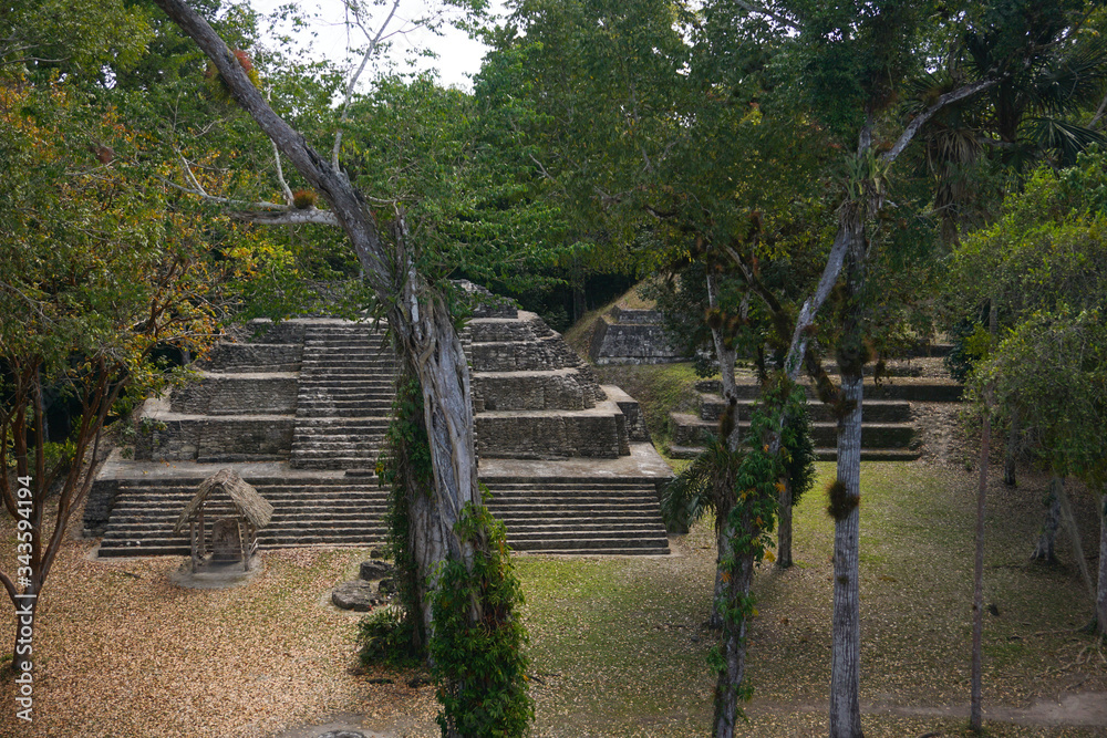 Mayan Pyramid Temples in the Guatemalan Jungle Mayan Pyramid Temples in the Guatemalan Jungle