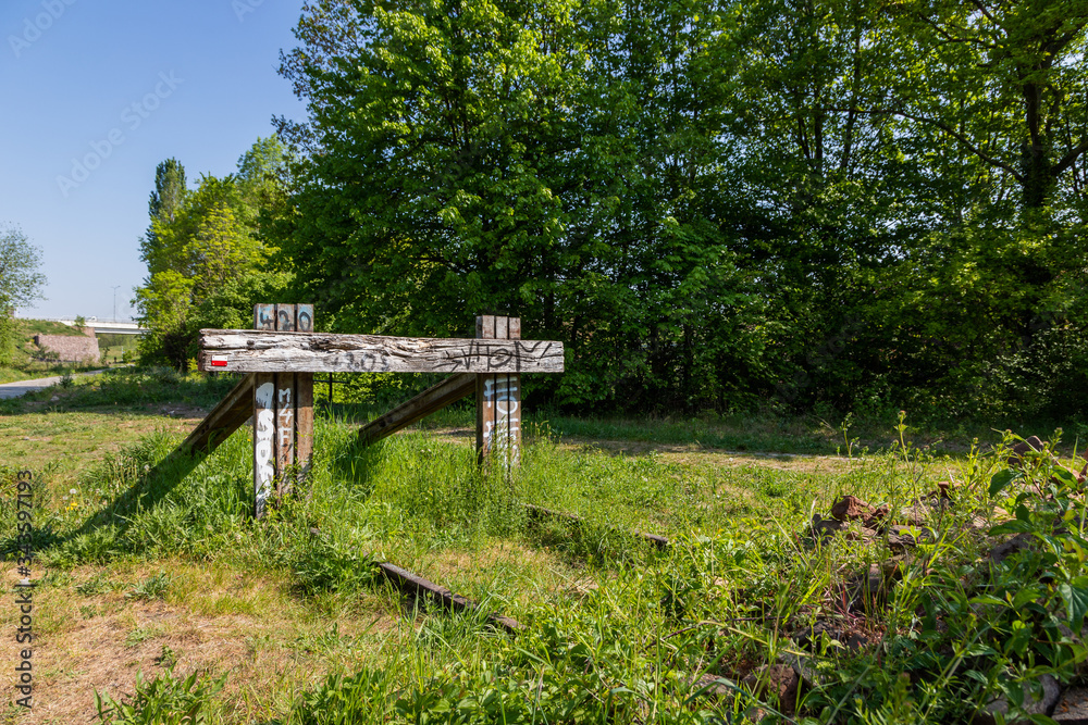 Former railway track converted into a public park for people to enjoy a healthy and sportive lifestyle