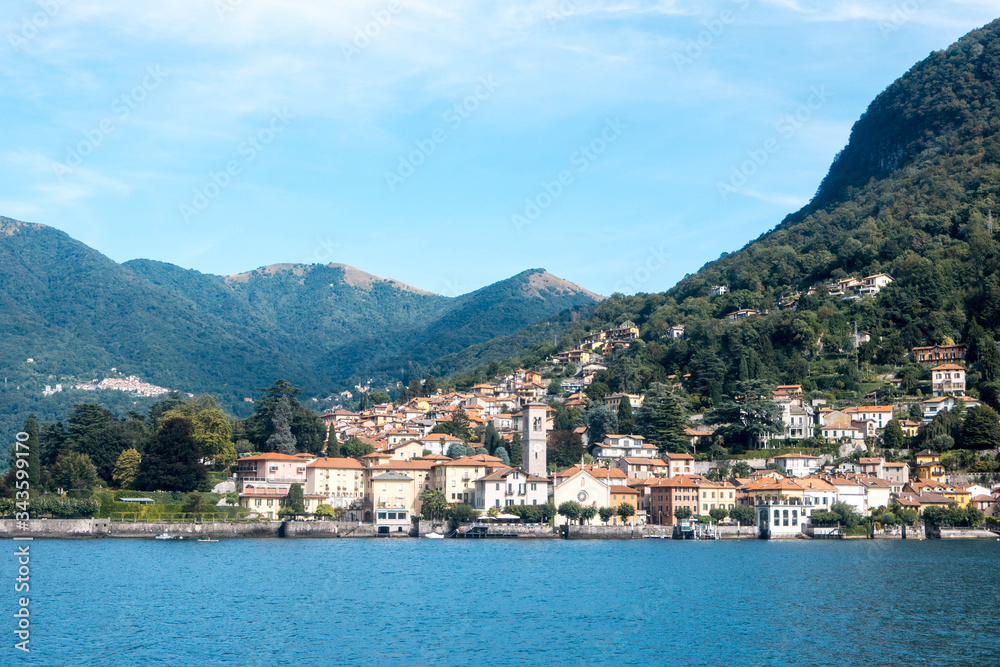 Quaint village on the shores of Lake Como
